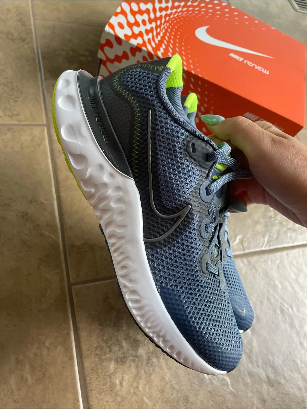 Nike Renew Running Shoes • Size Y5